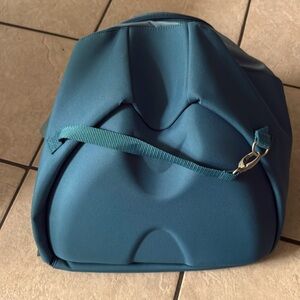 Stokke travel stroller shopping carry bag. Hardcover Case with Pockets - Teal